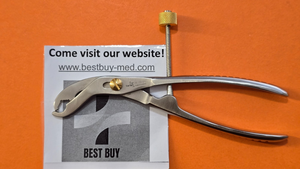 Turtle Surgical Bone Holding Clamp Forceps 6" with Speed Lock