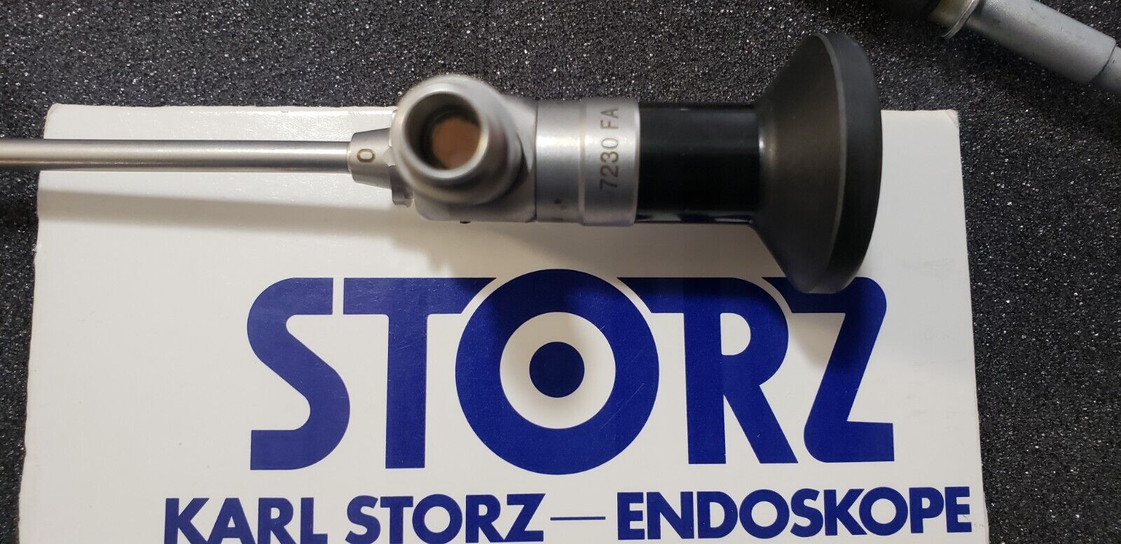 Karl Storz 7230 FA Arthroscope 4mm x 45 Degree 18cm & 495ND Fiber Optic Cable