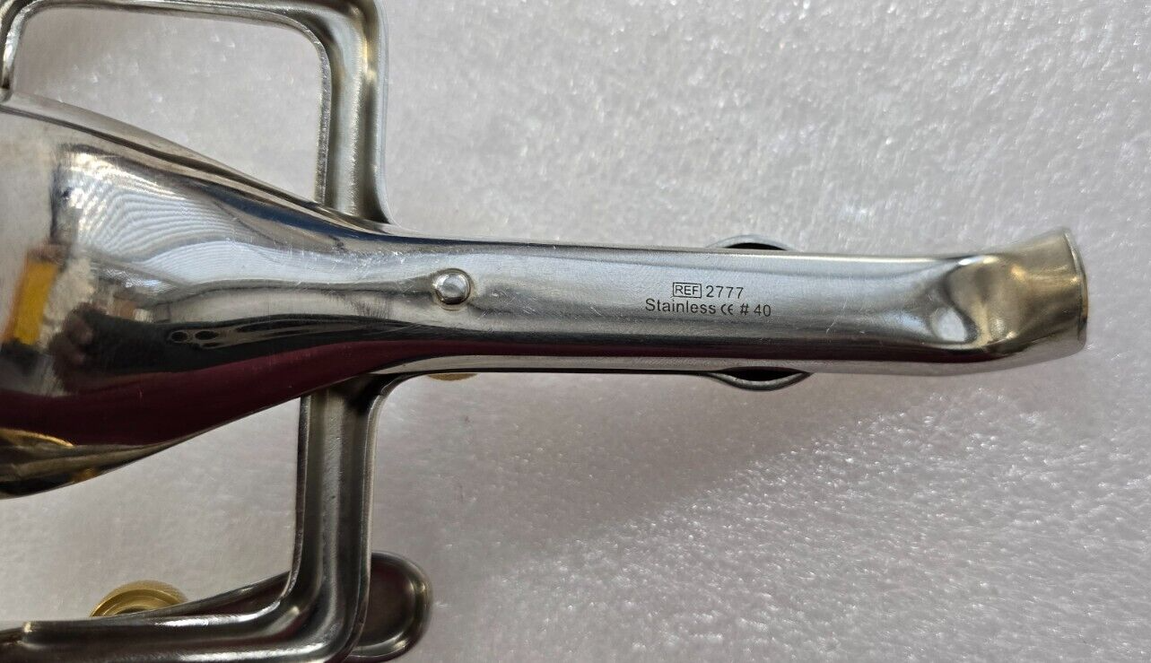 GYNEX Surgical OBGYN Graves Vaginal Speculum Long, Wide View 5" x 1.25"