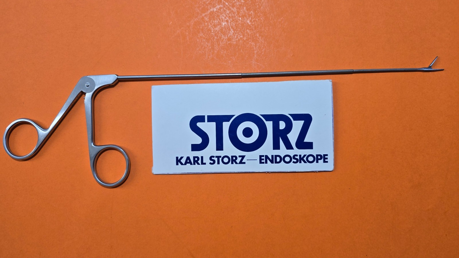 Karl Storz 8593A  Surgical Kliensasser Grasping Forceps 23cm Straight