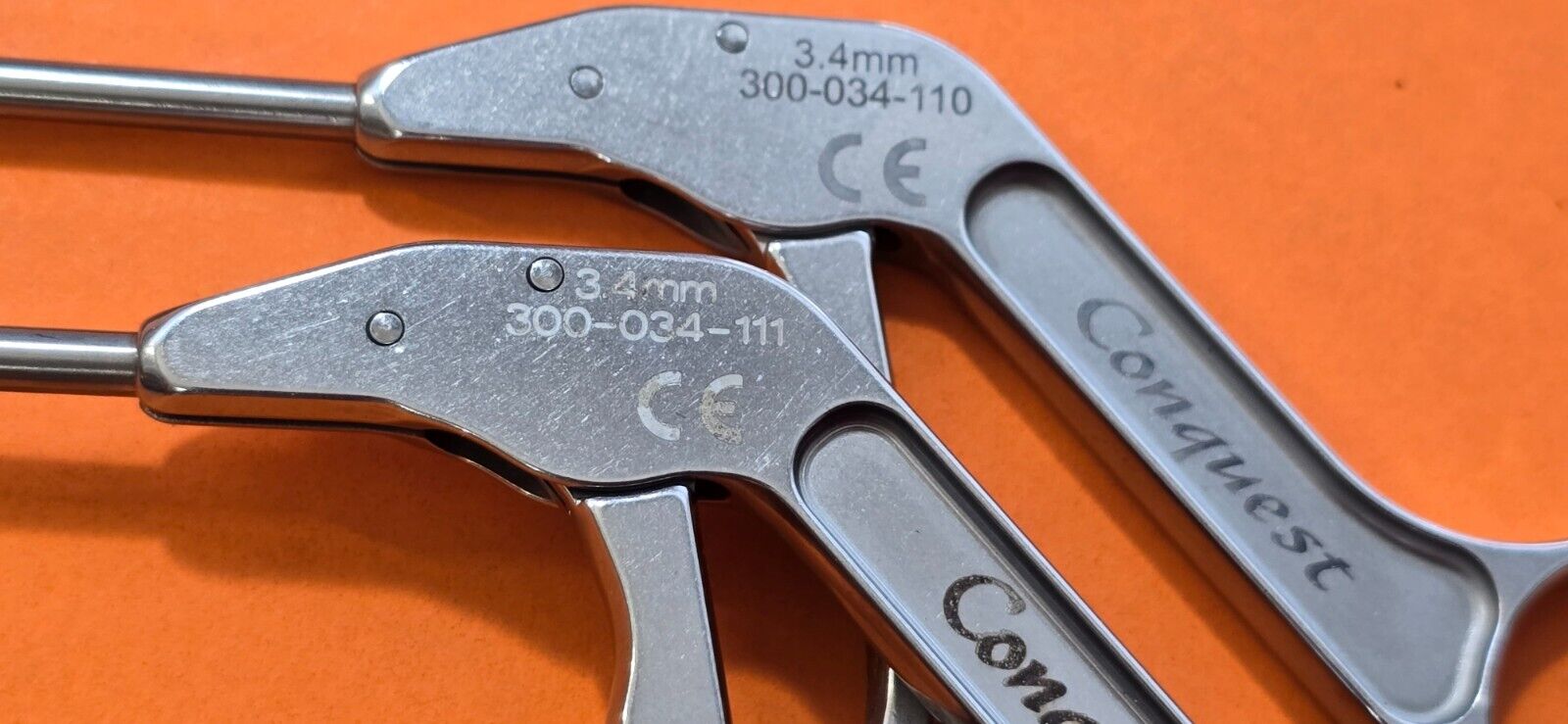 Stryker Conquest Arthroscopic Punch 3.4mm Right & Left 45* Degree