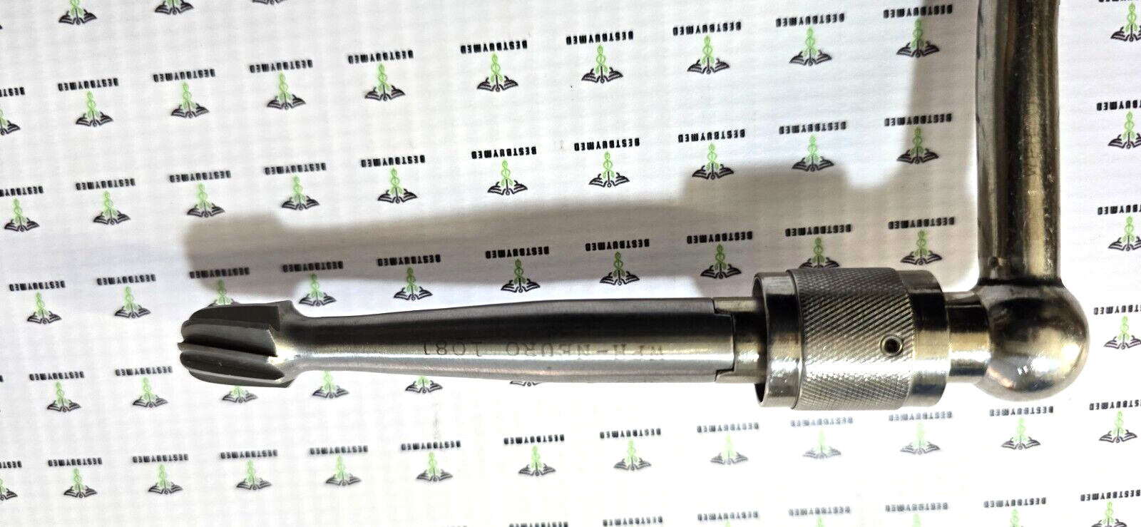 Codman Surgical Hudson Brace Hand Drill W-2 Attachments Orthopedic Instruments