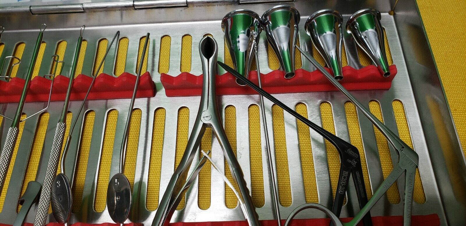 ENT Micro Alligator,Baron Suction 3F,5F,Gruber Ear Specula Belleau Ear Loop Set