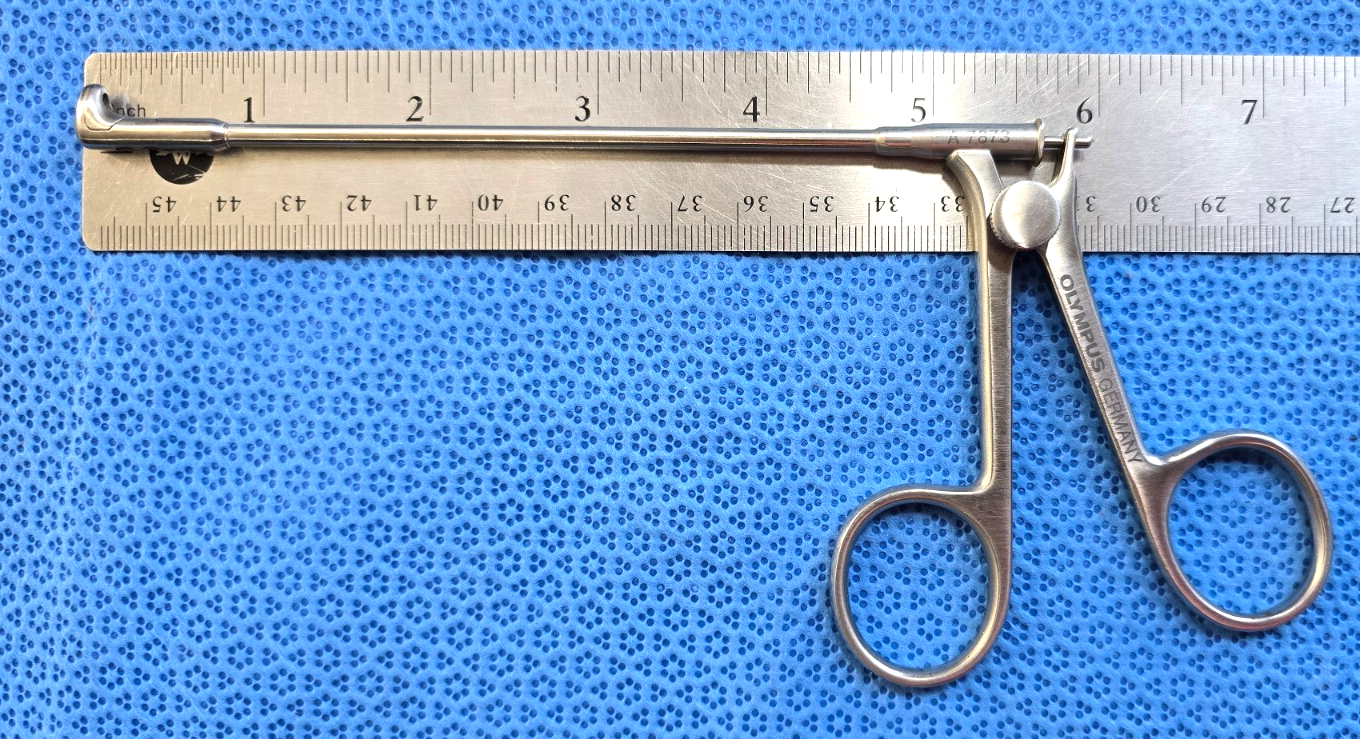 OLYMPUS Orthopedic Wilde Rongeur Up Angle 5mm x 10mm Cup Jaws