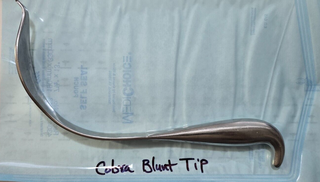 Zimmer / Howmedica Surgical Orthopedic Blunt Cobra Retractor 11