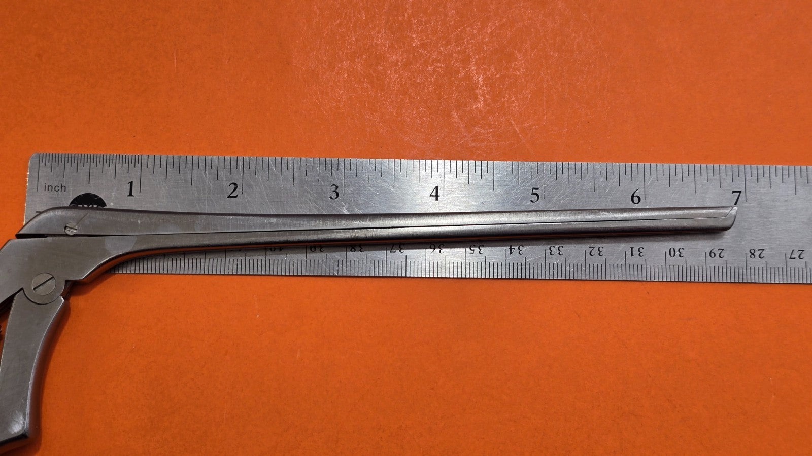 AESCULAP FF720 Orthopedic Kerrison Rongeur 3mm x 40 Degree 7" Shaft