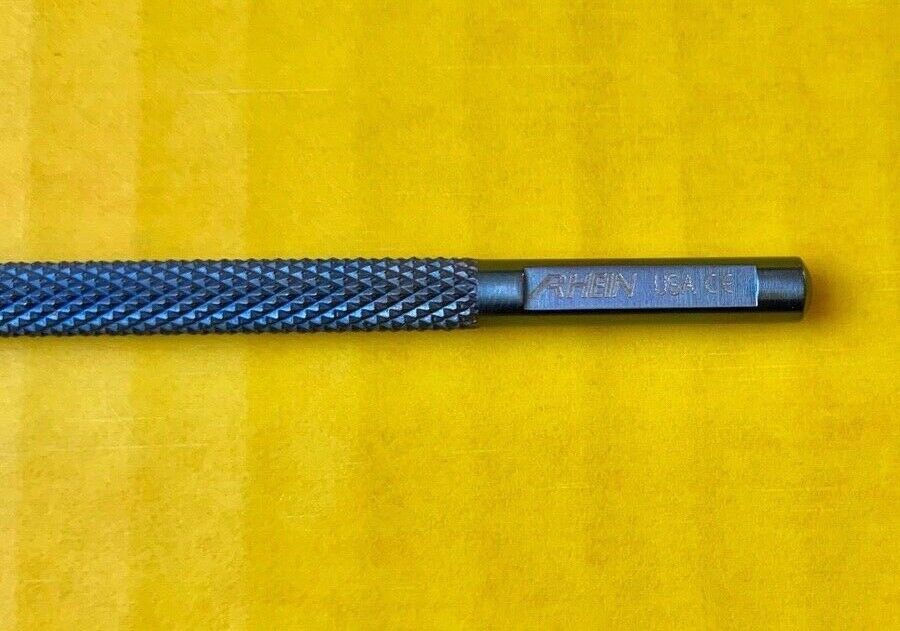 Rhein Surgical Bechert Nucleus Rotator w/Blunt Forked Tip, Angled REF: 05-4016