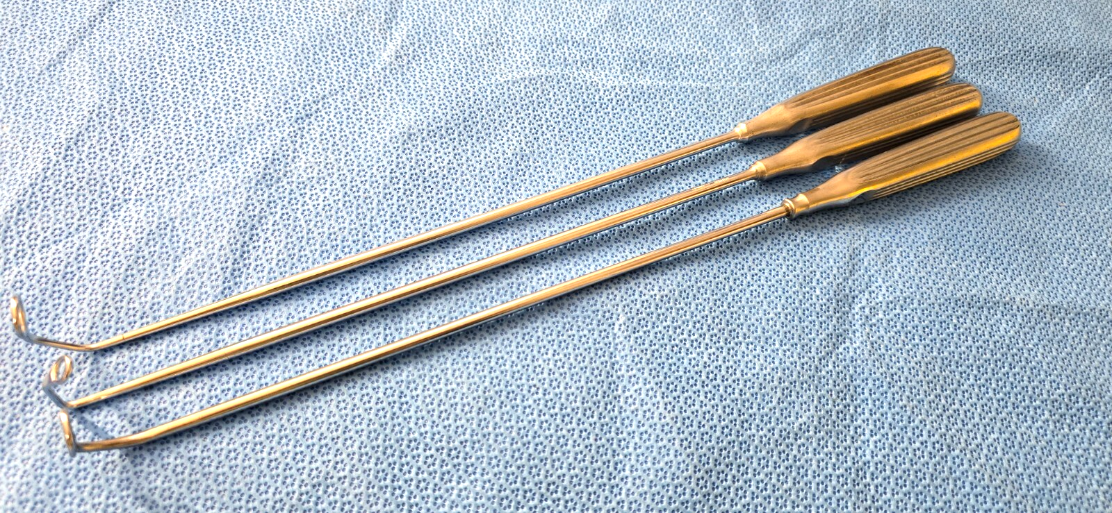 Codman Surgical Vein Stripper Angled Curette Set of 3