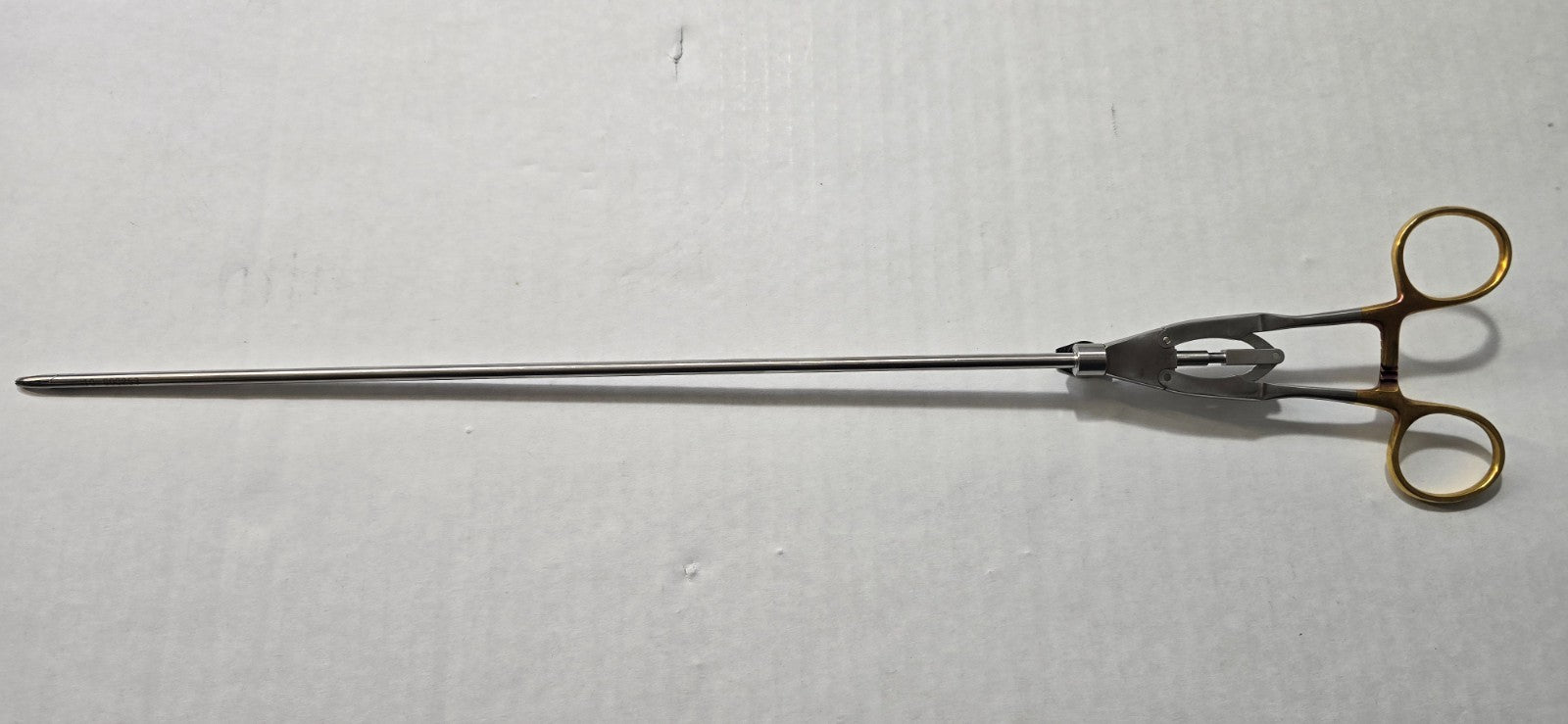 MILLENNIUM Laparoscopic Needle Holder 5mm x 35cm Carbide Jaws.