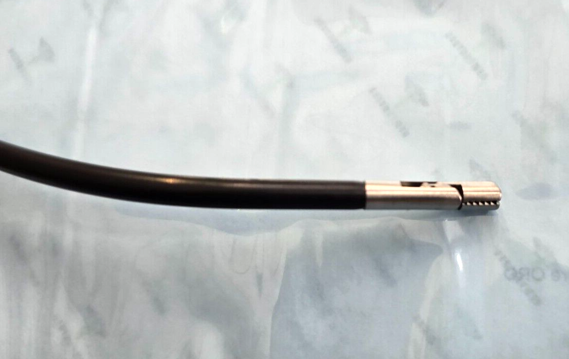 Karl Storz Surgical Grasping Forceps 5mm Curved Shaft Monopolar Handle
