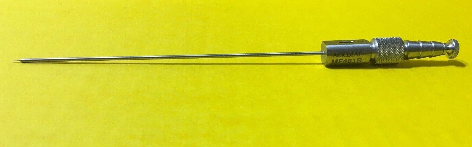 Aesculap  MF481R Surgical Neuro Frazier Suction Tube, Straight, 5FR