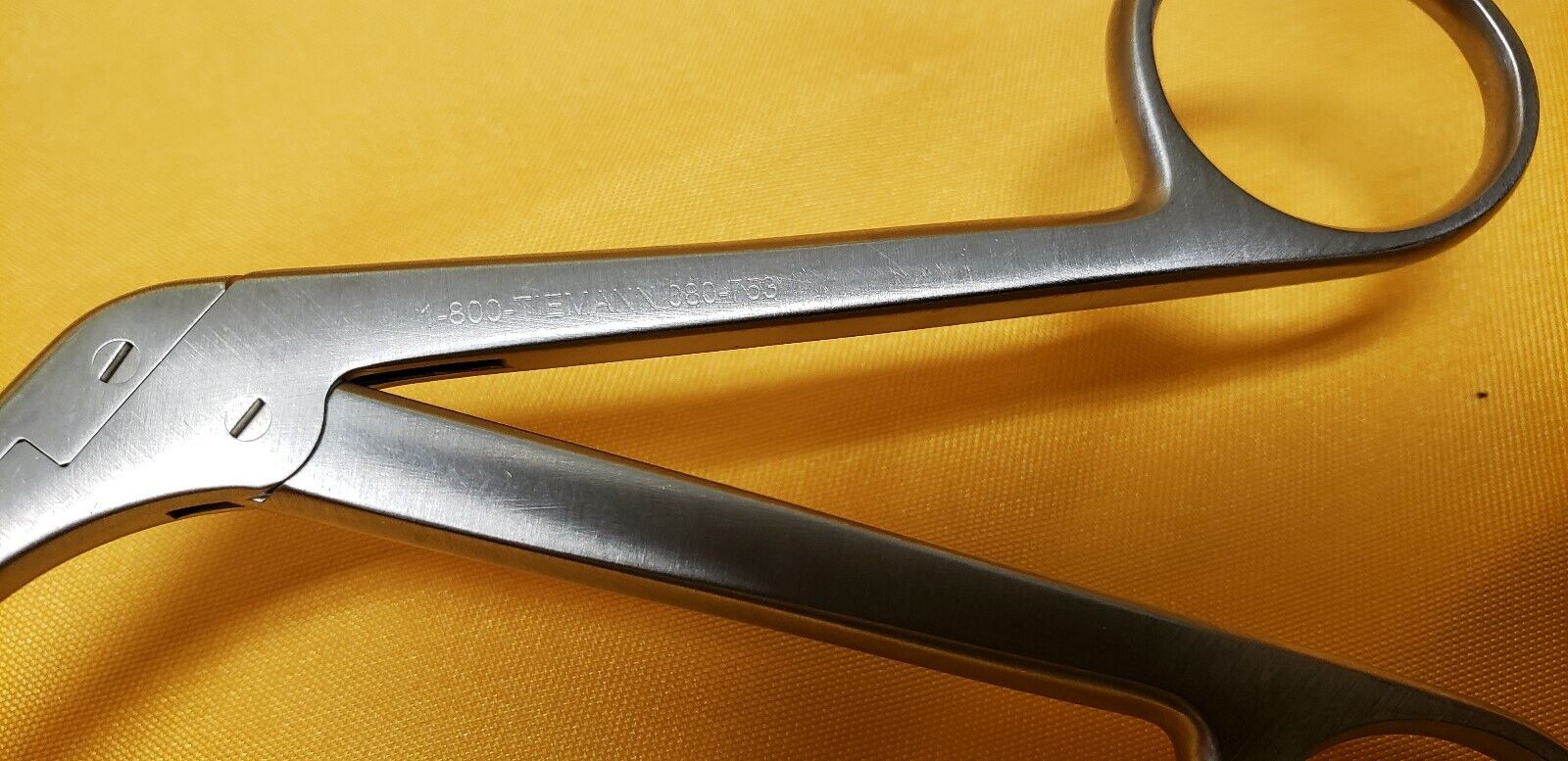 TIEMANN Surgical CUSHING Tissue Grasping Forceps Serrated Jaw Straight