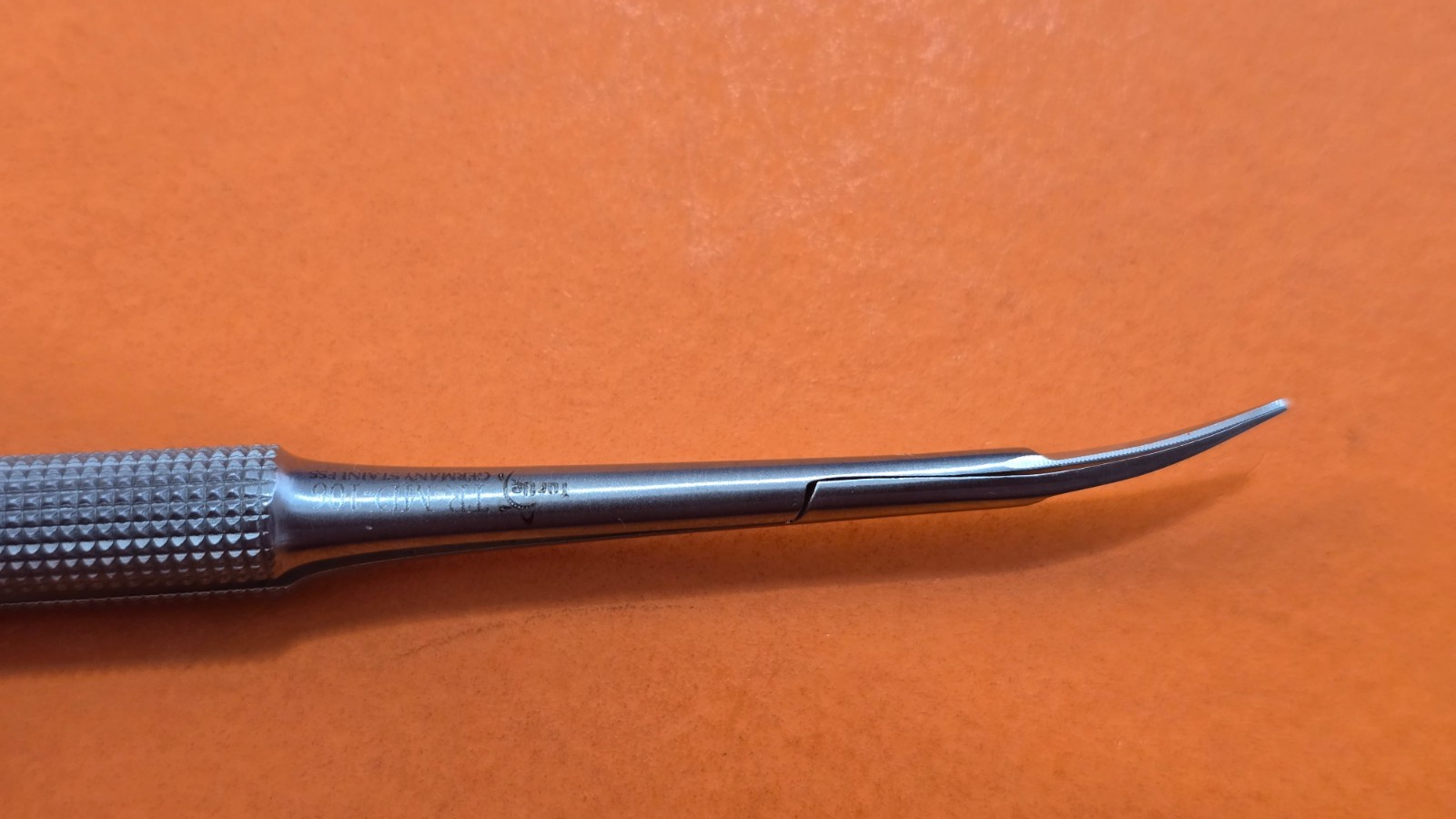 Turtle Surgical TC Micro Scissors 6.25" Curved Round handles (BB-599)