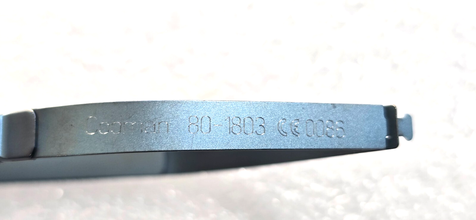 Codman 80-1803 Surgical Titanium Micro Rohoton Scissors 6.5"  Angled 60*