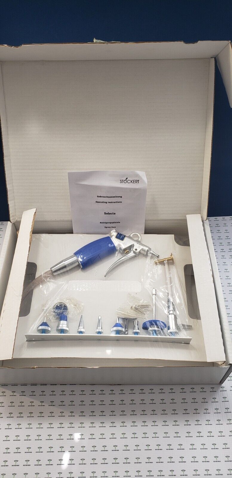 Storz / Richard Wolf 6199 Water Jet Cleaning Pistol Set with Adaptor & Hose Set