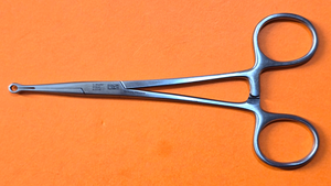 V.Mueller GU 8160 Surgical Vasectomy Ring Forceps 5.5" Surgical Instruments