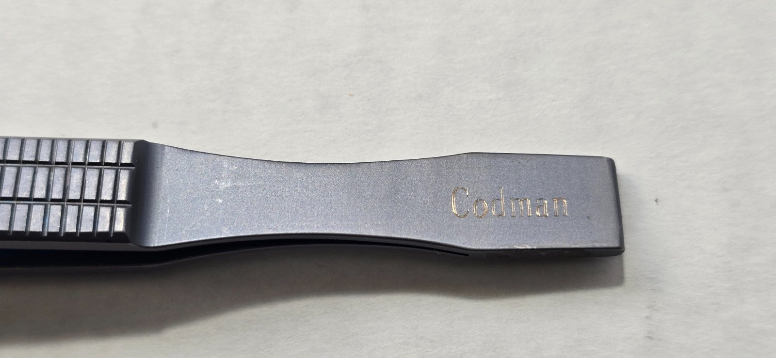 Codman 80-1503 Surgical Neuro Titanium Malis Bayonet Forceps 8 3/4" Fine Tip