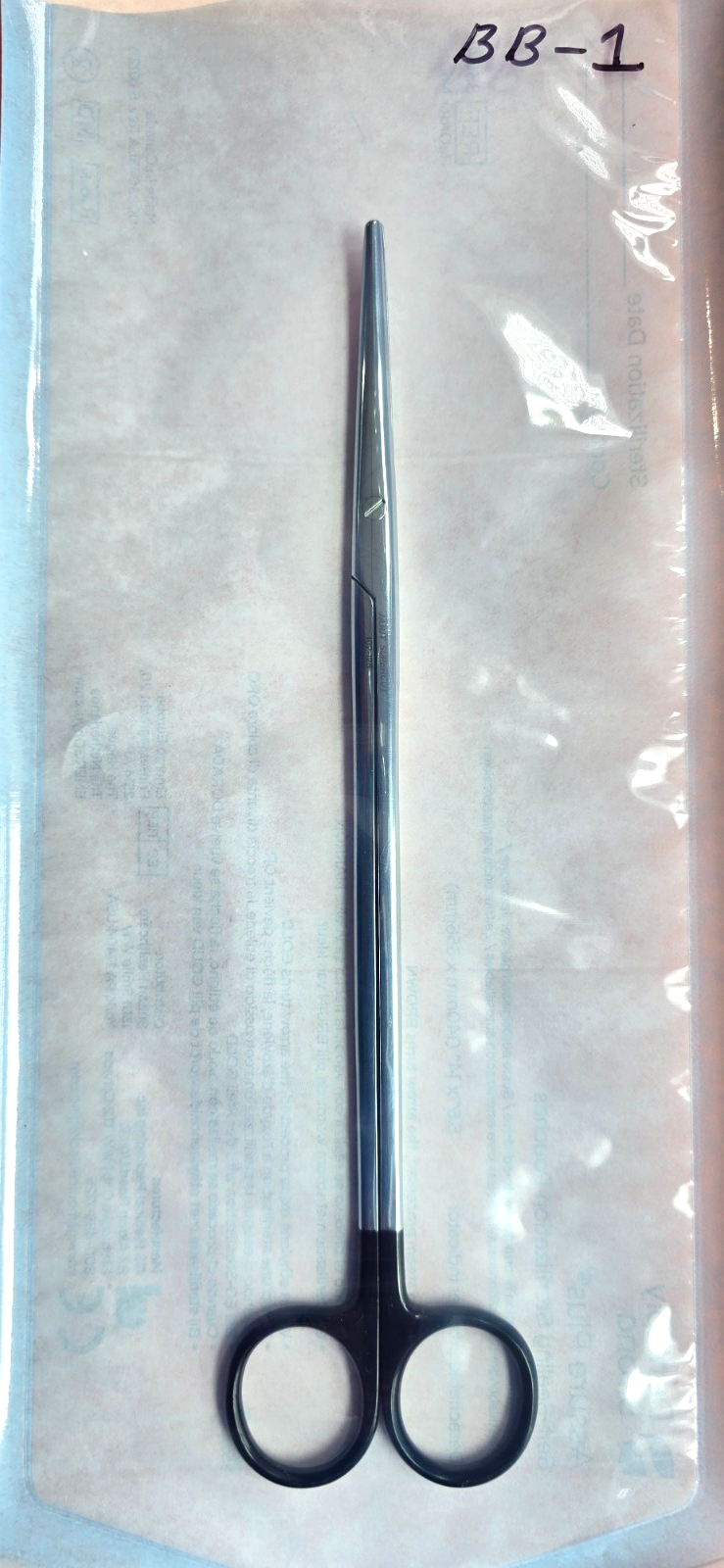 Jarit 102-125 Surgical Supercut Metzenbaum Scissors, 9 1/4" Curved