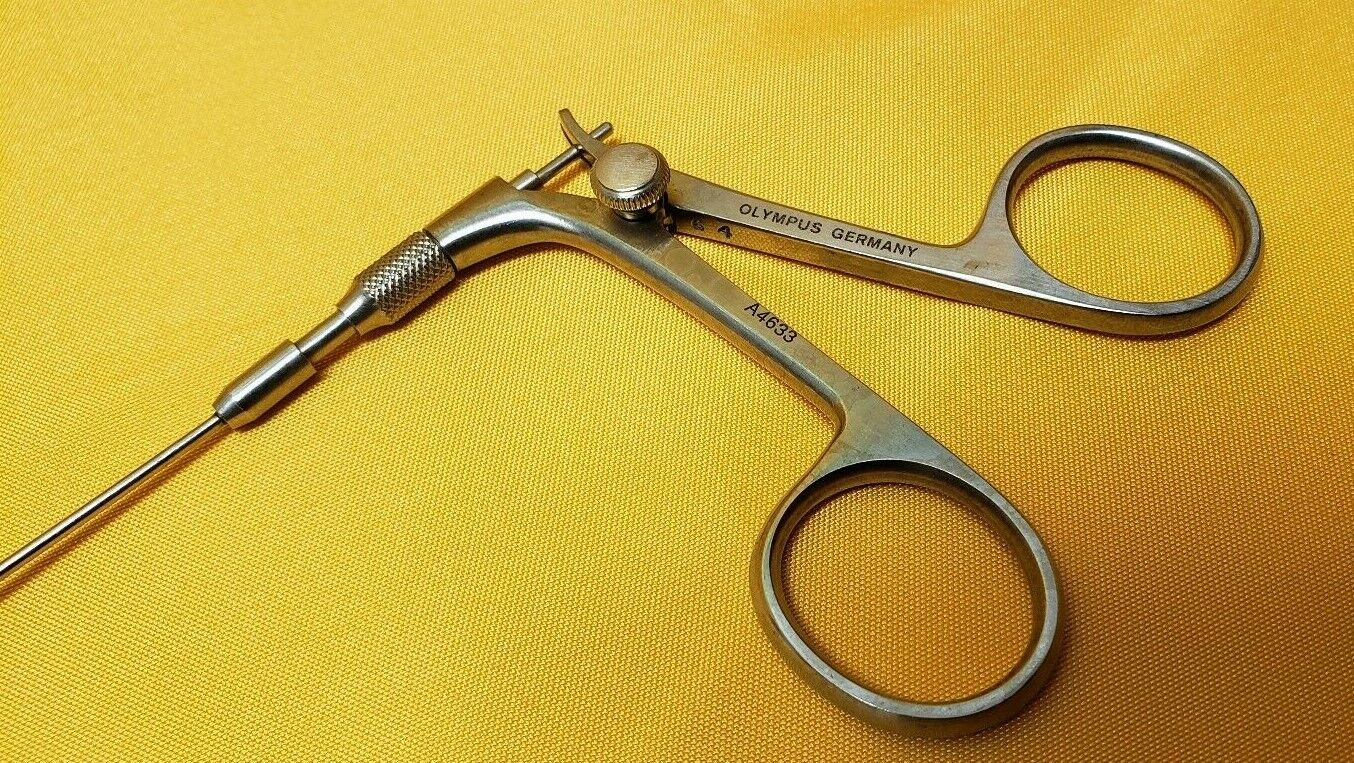 OLYMPUS A4633 Surgical Laparoscopic 7Fr Semi-Rigid Biopsy Forceps Cup Jaw,