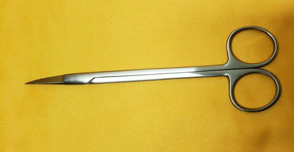 Henry Schein 101-3453 Surgical Dental Kelly Scissors Curved 6.25"
