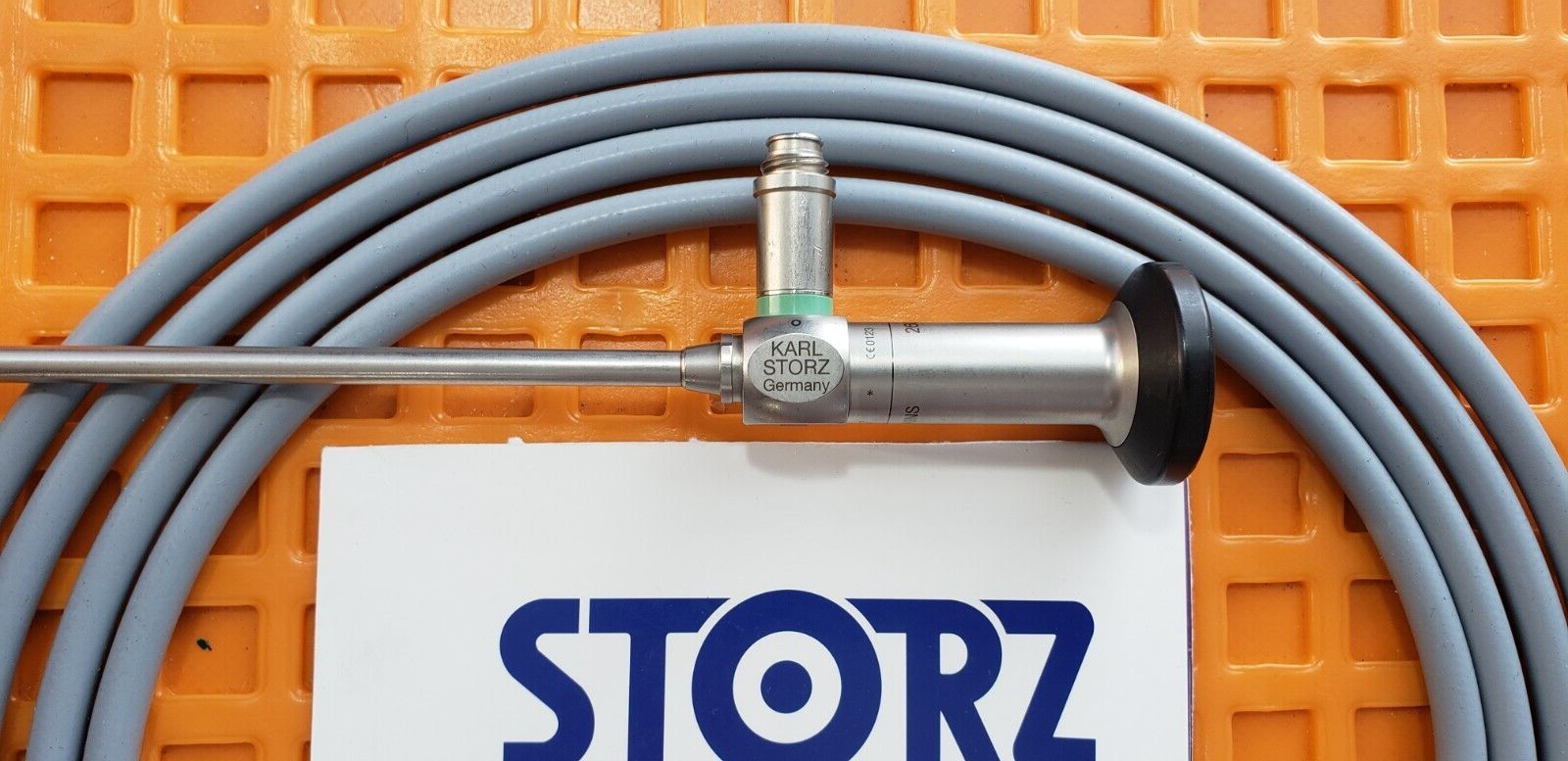 Karl Storz 26046AA 5mm x 0 Degree Telescope 30cm Autoclave & 495ND Fiber Cable