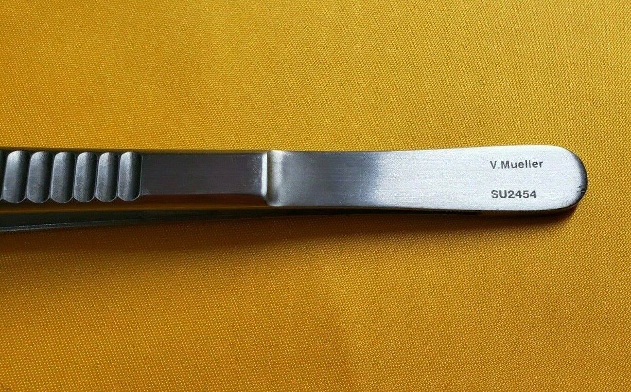 V. Mueller SU2454 Surgical RUSSIAN Tissue Forceps 10"