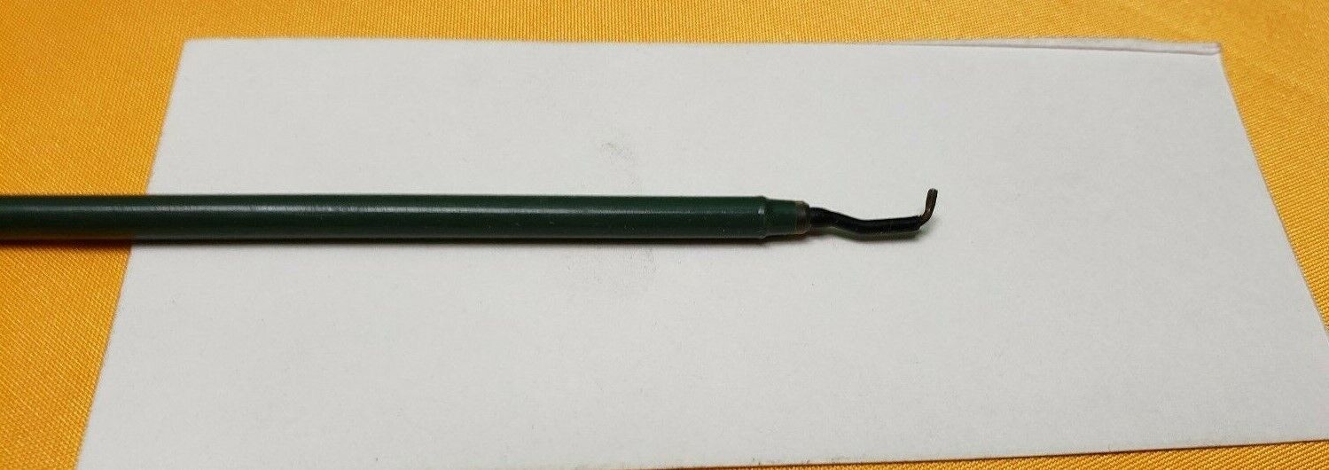 Encision Surgical Laparoscopic 35cm AEM Reusable L-Hook Electrode with Cable