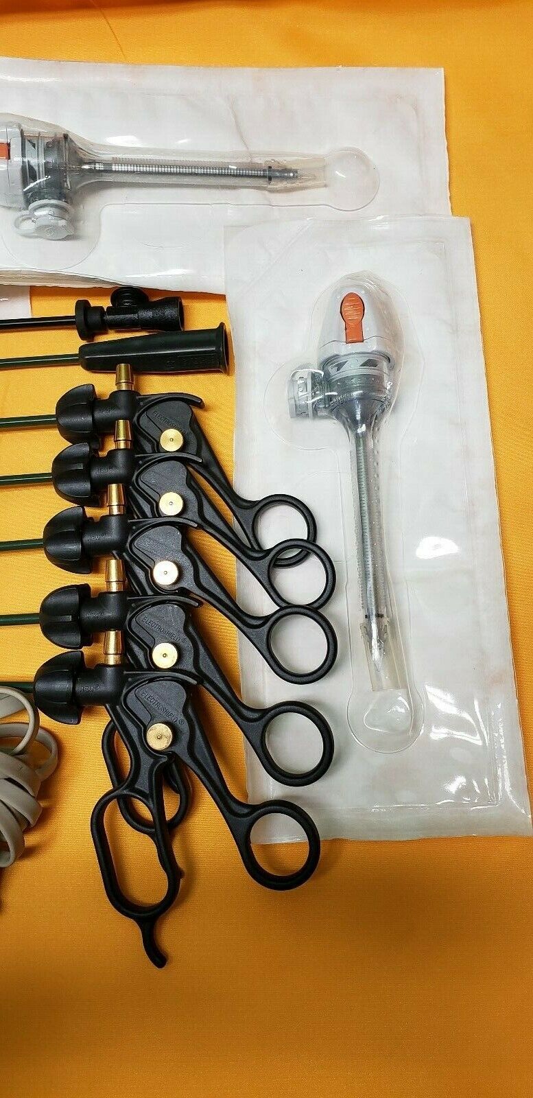 Storz/ Encision Surgical Laparoscopic 5mm x 32cm Monopolar Handle Cable & 5mm