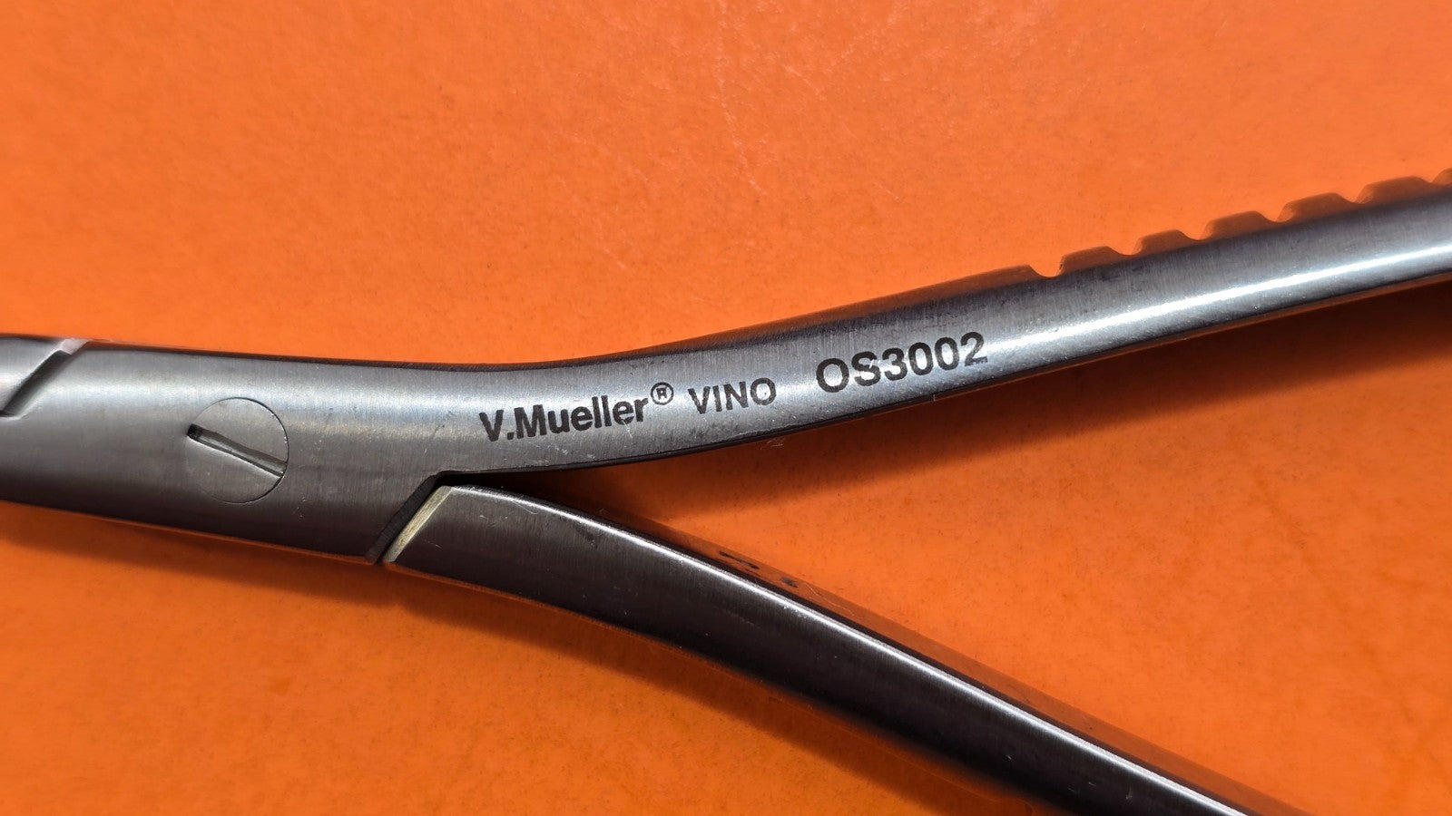 V. Mueller OS3002 Surgical Platypus Nail Removing Forceps 5" Serrated Jaws