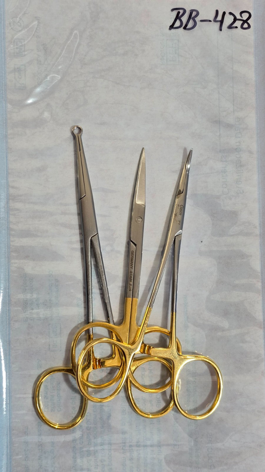 Miltex 29-805 Surgical No Scalpel Vasectomy Ring Forceps Set