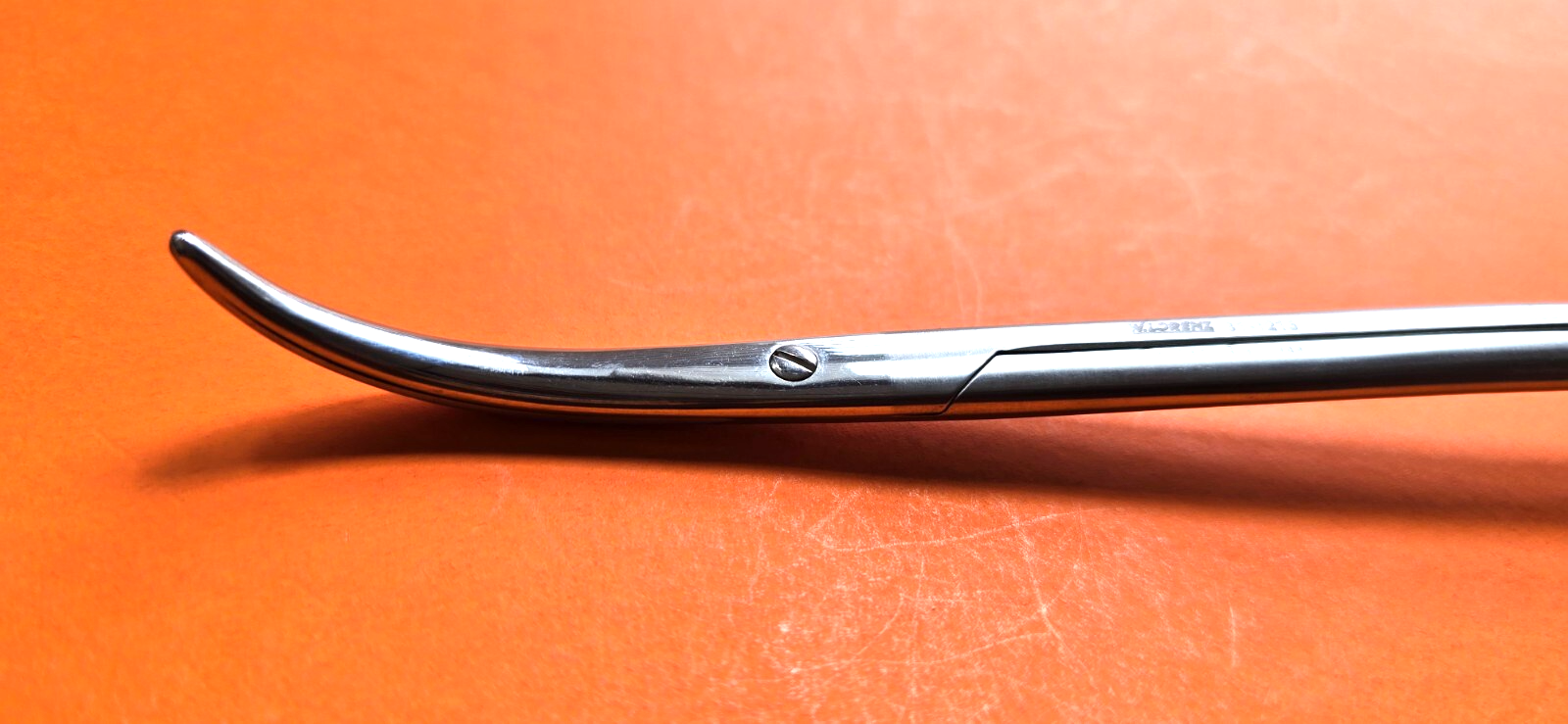 W.LORENZ Surgical Satinsky Vascular Scissors 9 1/2" Curved Shanks & Curved Tips