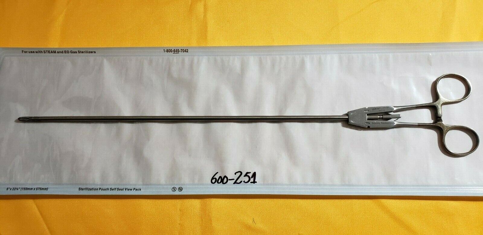 Jarit 600-251 Laparoscopic CARB-BITE Needle Holder 5mm x 32cm Germany