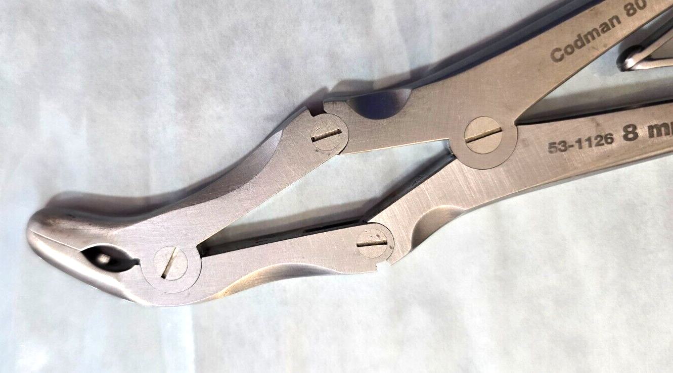 Codman Orthopedic Leksell Rongeurs 8mm x10cm Size 10" Double Action