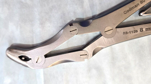 Codman Orthopedic Leksell Rongeurs 8mm x10cm Size 10" Double Action