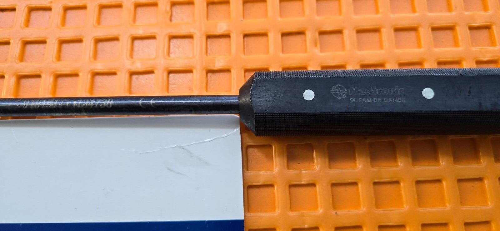 Medtronic 9181911 Sofamor Neuro/Spine Curette Straight Oval Cup Size # 4MM