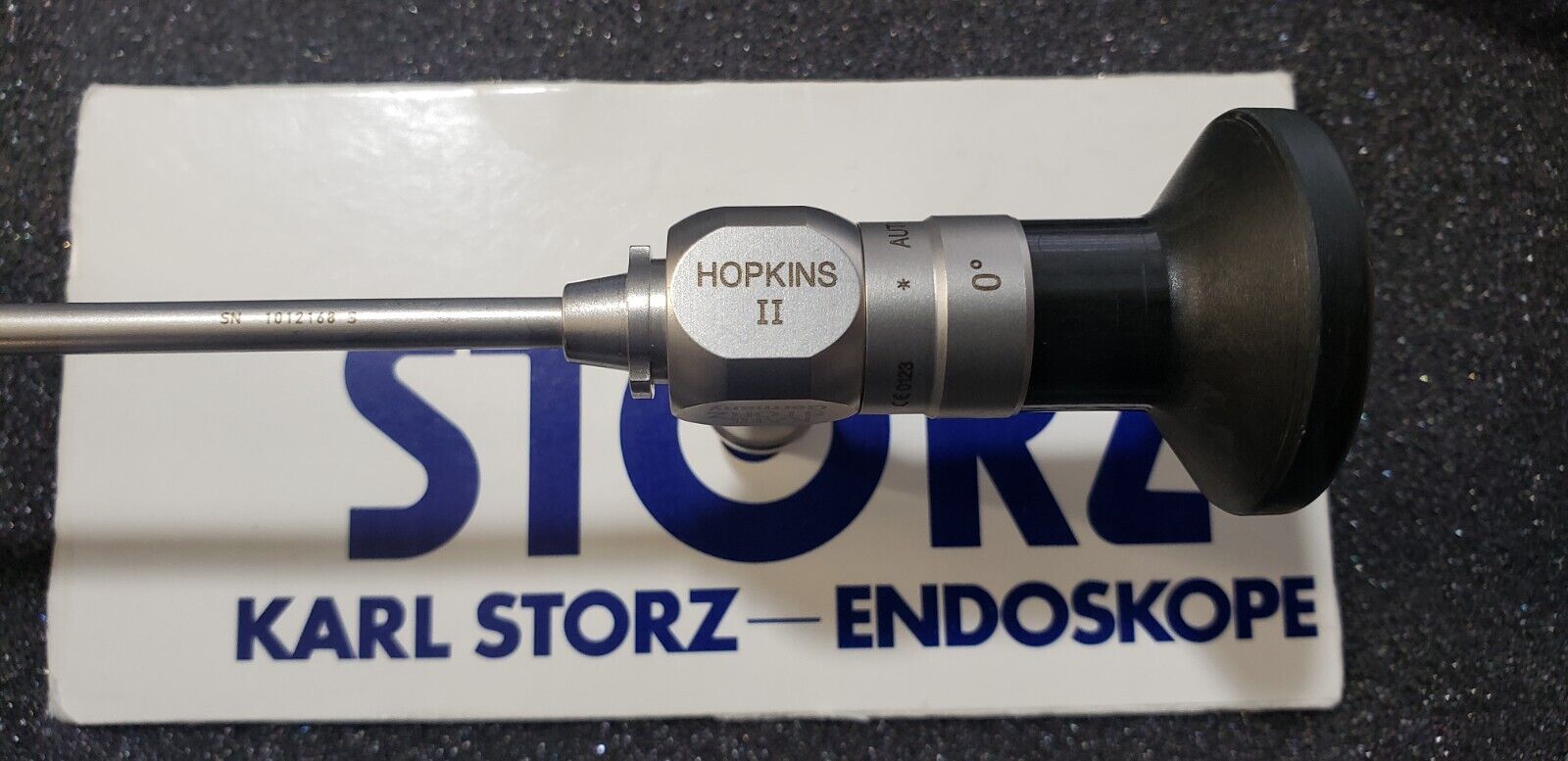 Karl Storz 28731 AA Arthroscope 4mm x 0 Degree 18cm & 495ND Fiber Optic Cable