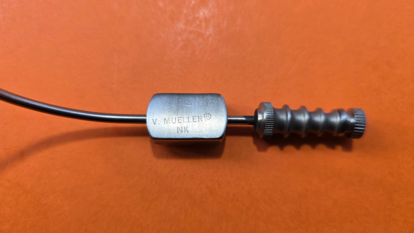 V. Mueller NL1900 Surgical Frazier Suction Tube 7Fr Angled