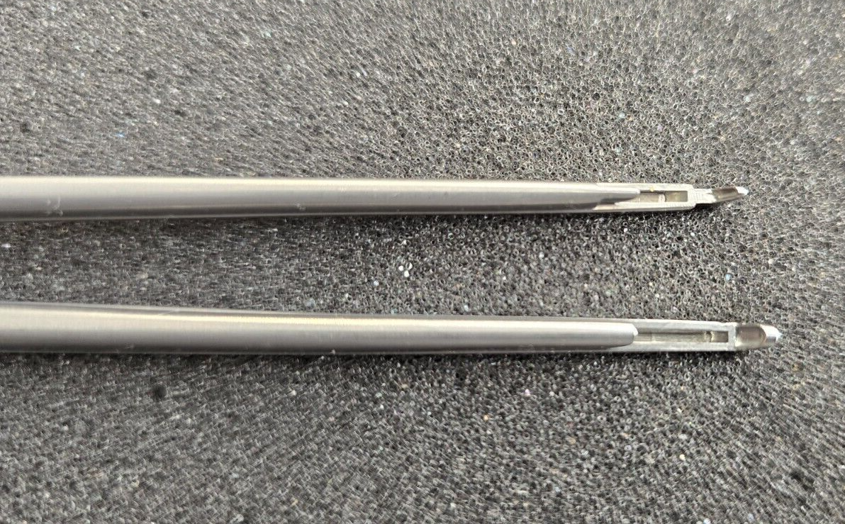 RUGGLES Surgical Kerrison Rongeurs 1mm,2mm  x 40deg UP 8" REF: RB4891