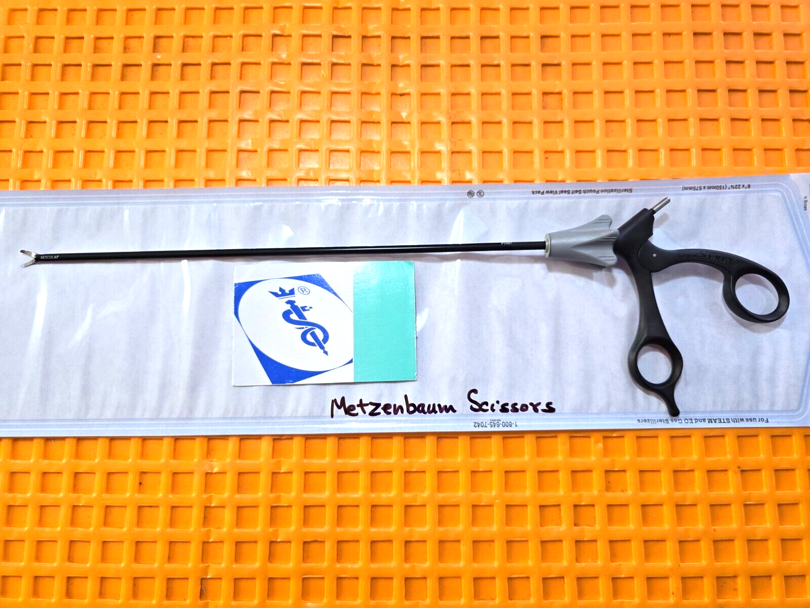 Aesculap Surgical Monopolar Baby Metzenbaum Scissor 5mm x 33cm Curved