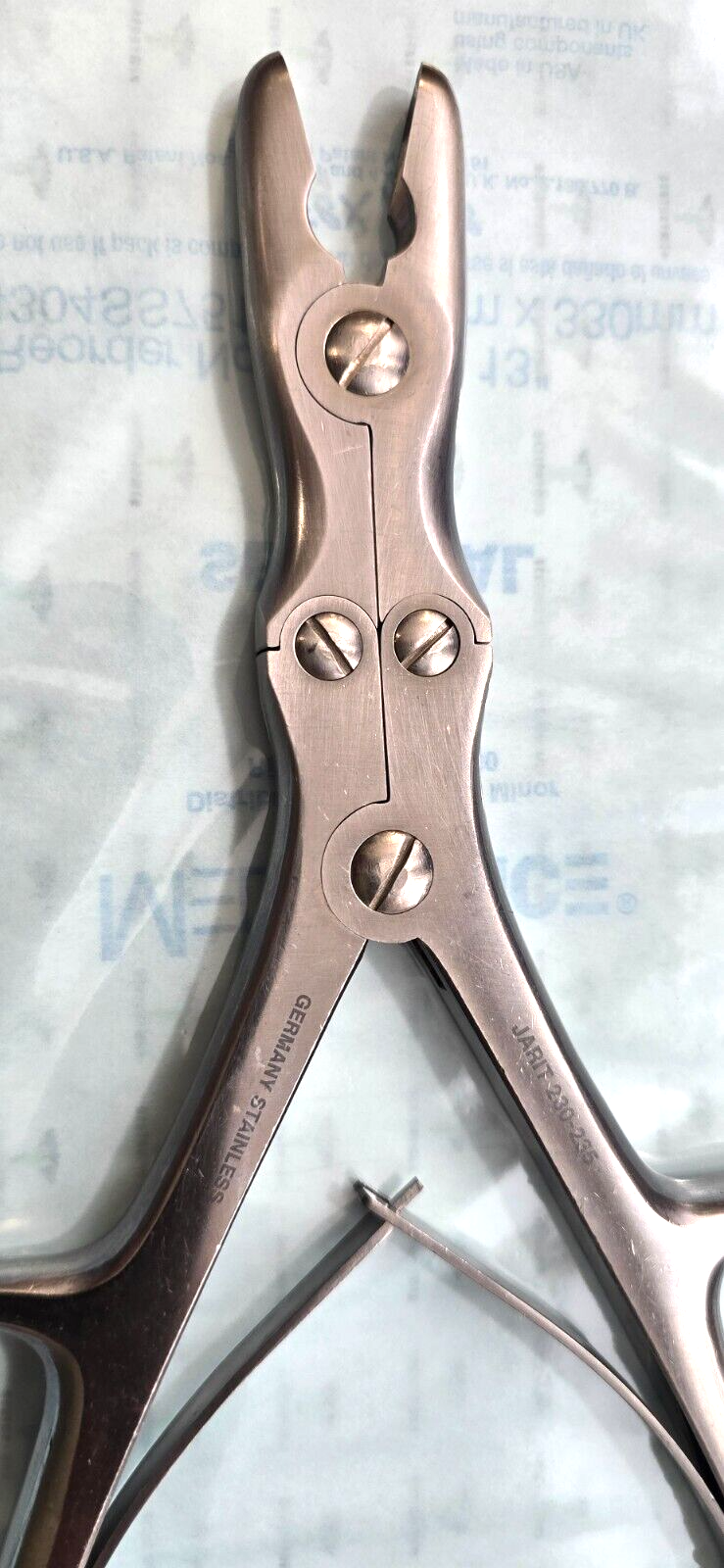 Jarit 230-235 Stille-Luer Rongeurs 10" Straight Orthopedic Instruments