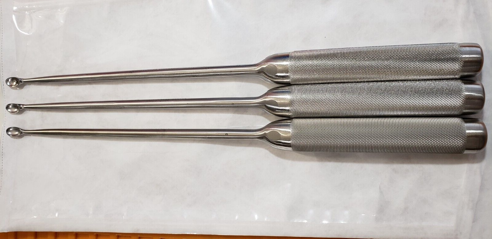 V.Mueller VM81-9123 Surgical Orthopedic Wallie-Heinig Curette 15" Size #3