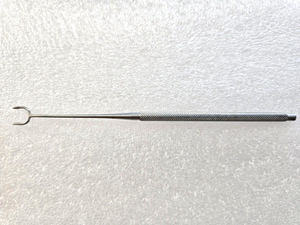 Jarit 410-154 Surgical Joseph Skin Hook 6.25" Double Prong 10mm Wide.