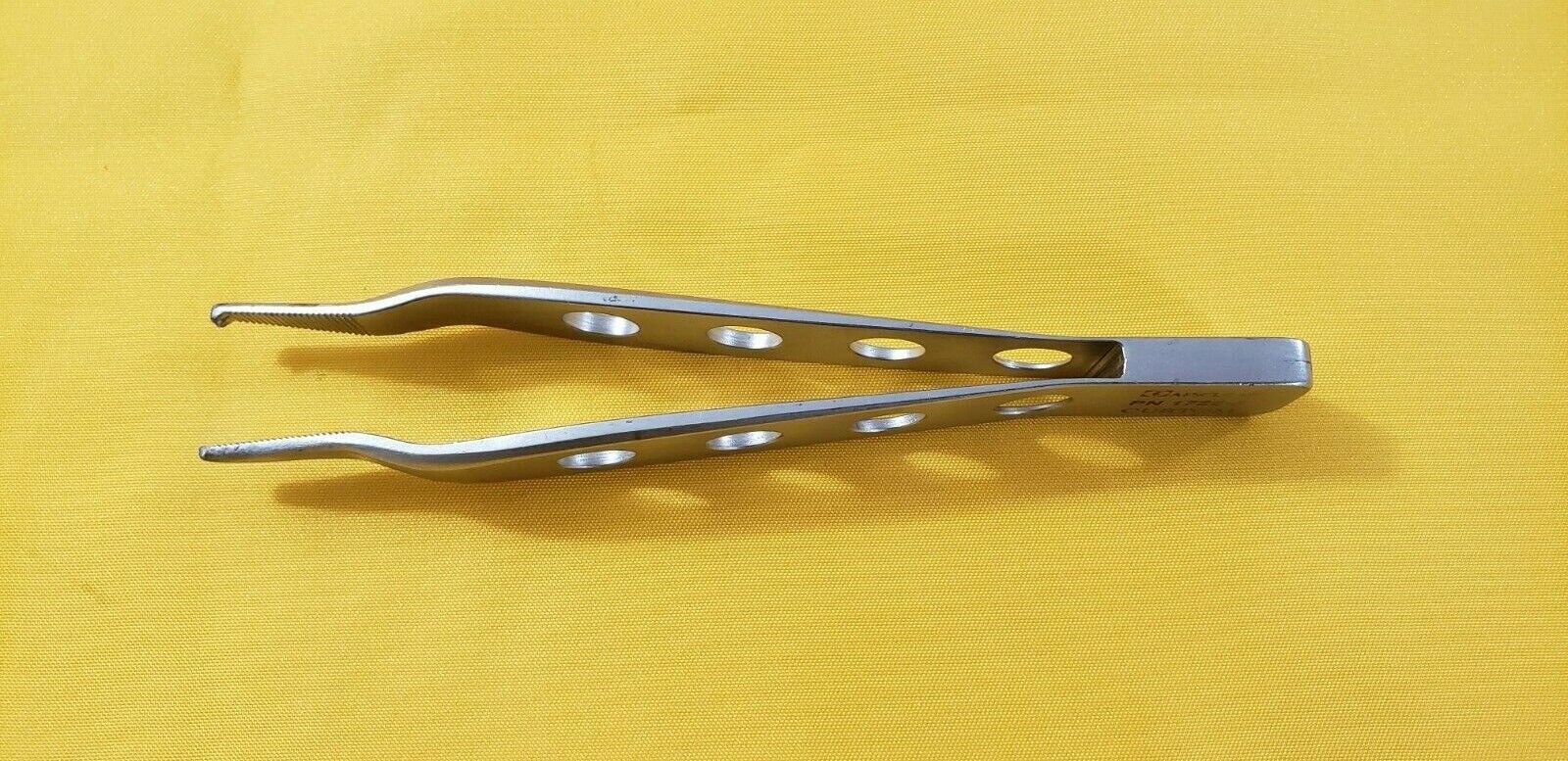Aesculap PN 1725-5 Thumb Tweezer Forceps 6" 1x2 teeth.