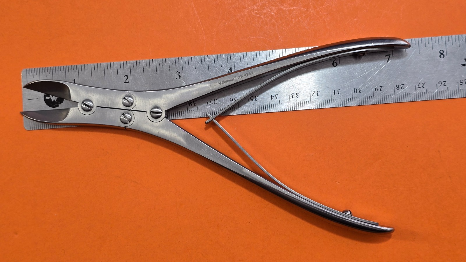 V.Mueller Orthopedic Ruskin Liston Cutting Forceps 7" Straight