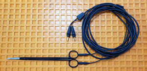 POWER STAR Metzenbaum Bipolar Scissors 9" Curved & Bipolar Cable