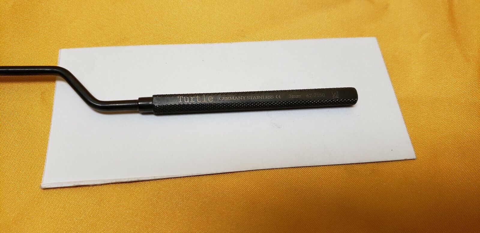 67-7150 Orthopedic Neuro Opti-Length Hardy Curette 3mm Ring Bayonet 330mm/13"