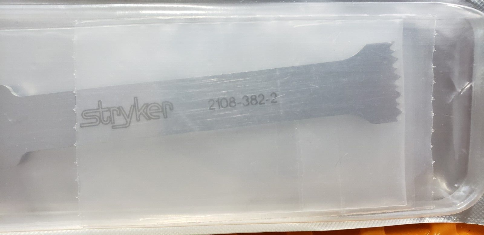Stryker Surgical Orthopedic Heavy Duty Sagittal Blade Flared Ground.