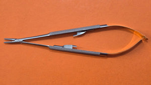 Turtle Surgical TC Castroviejo Needle Holder, 6" W-Lock Straight