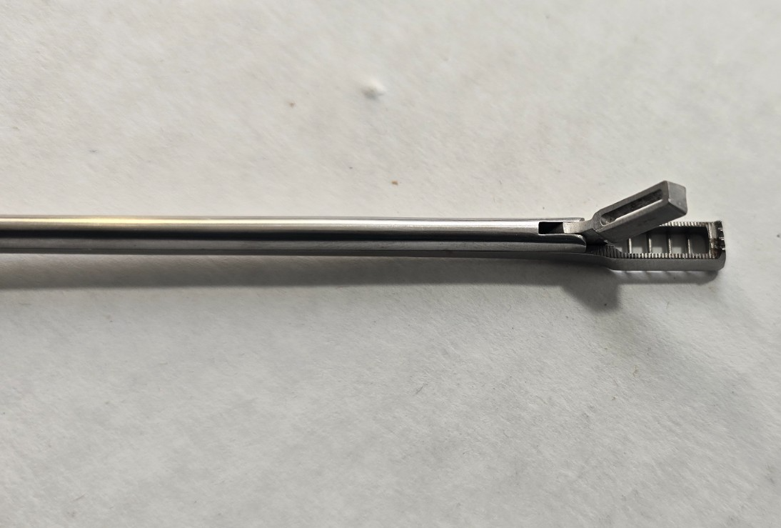 Jarit 505-140 Surgical Kevorkian Young Forceps 9 3/4" Bite 3mm x 10mm
