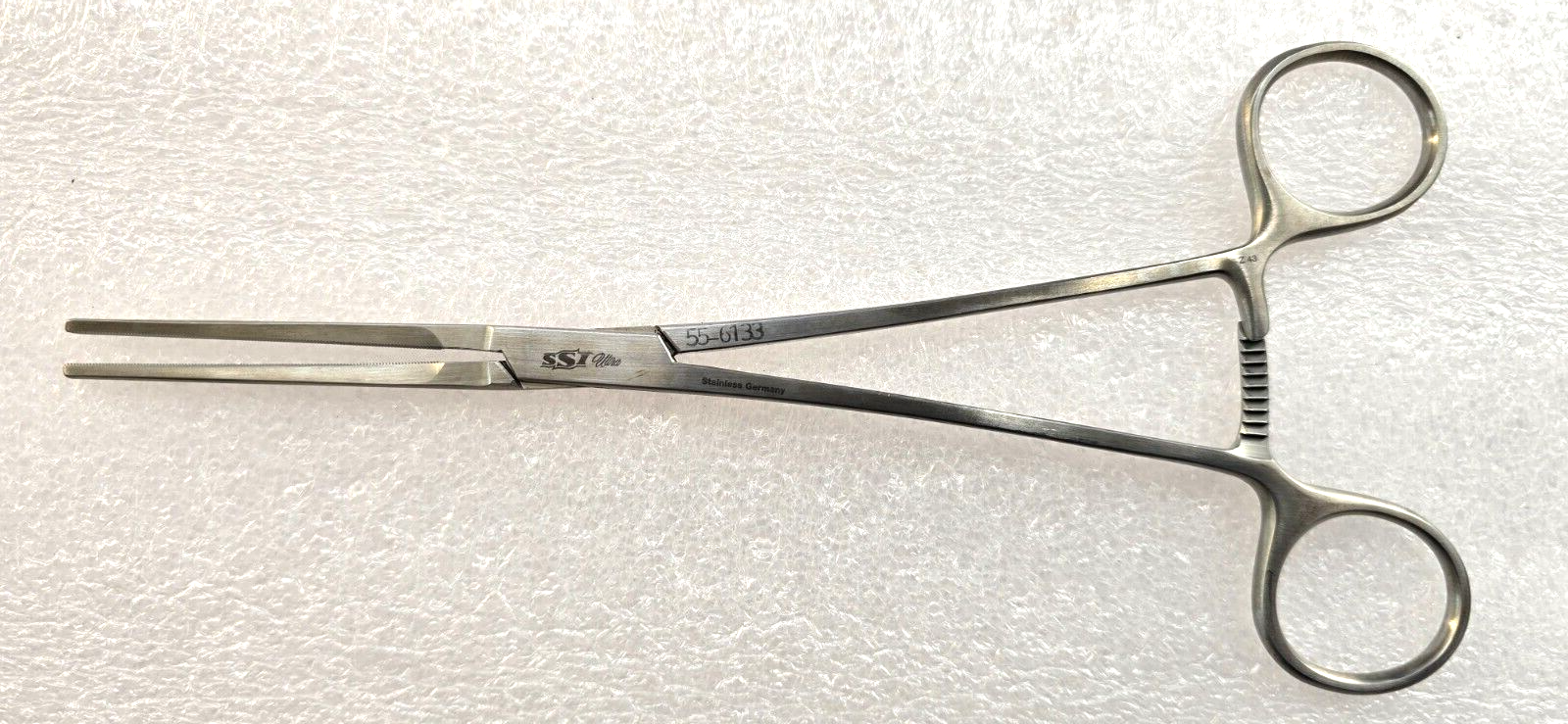 SSI Surgical Cooley Coarctation Clamps Straight 8 3/4" REF: 55-6133